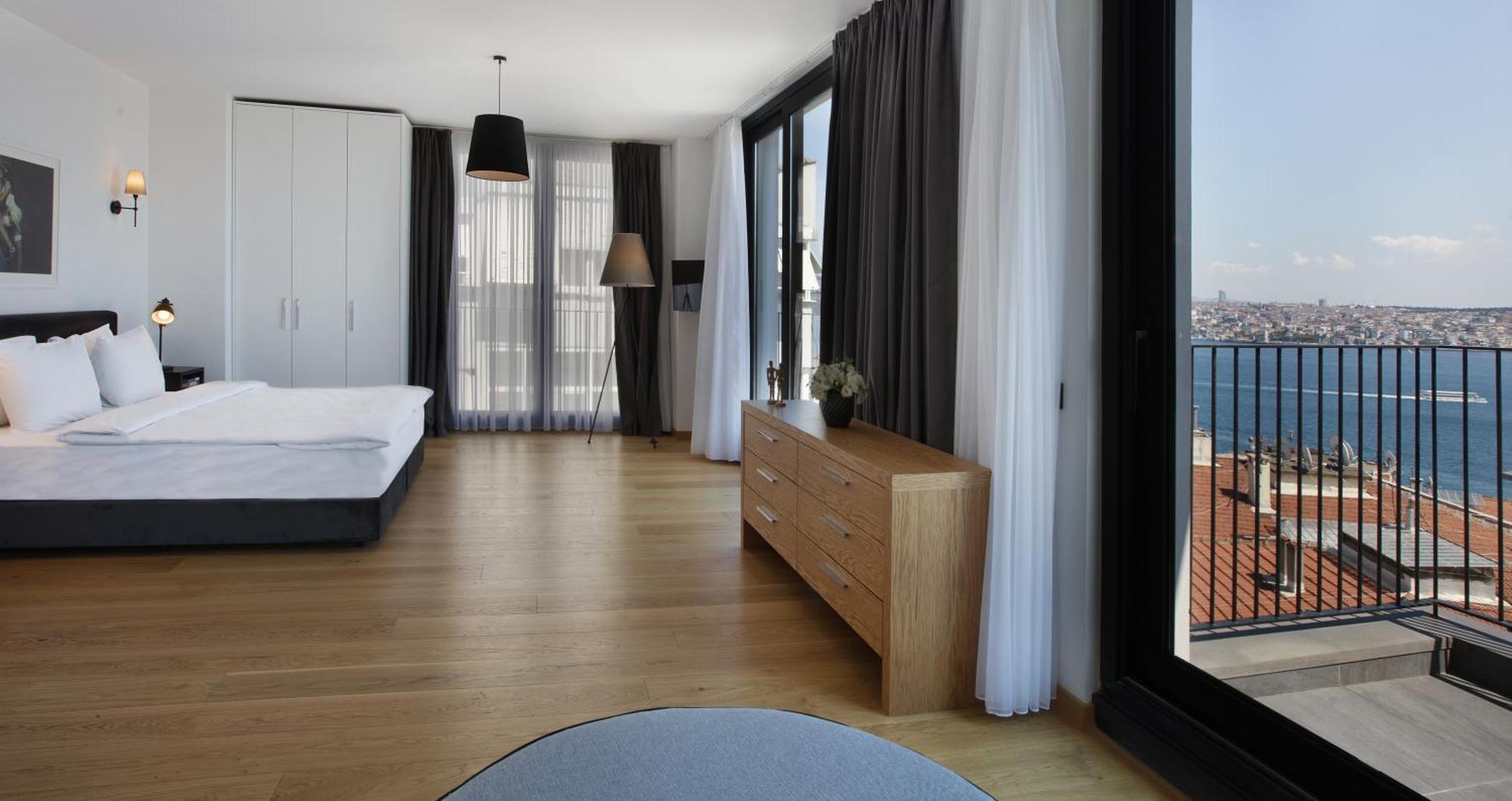 Ando Living - Taksim Gumussuyu Townhouse Aparthotel Istanboel Kamer foto