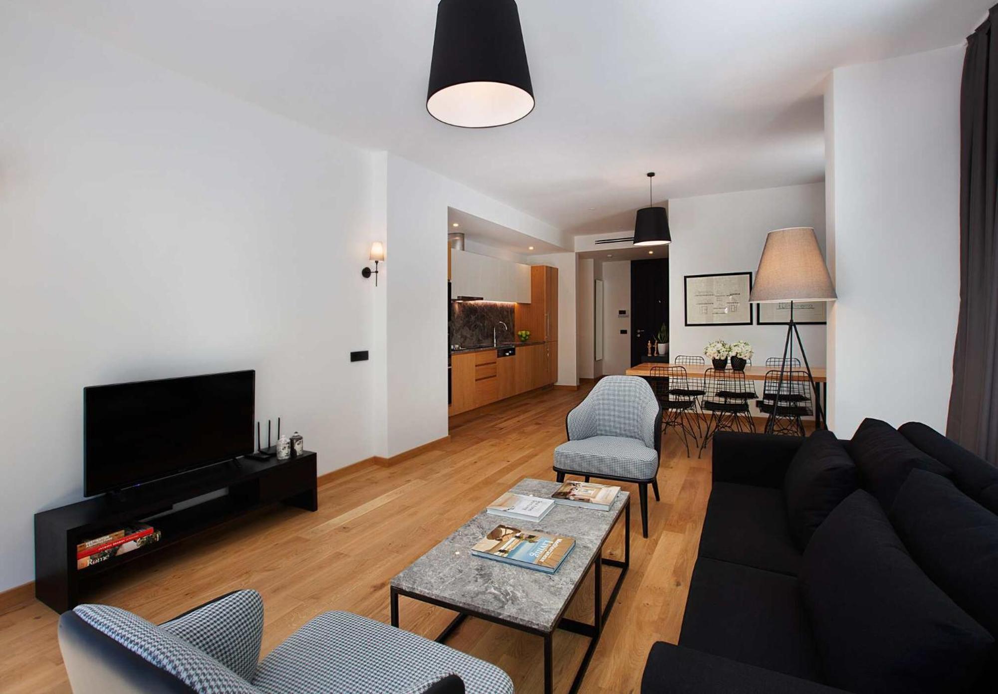 Ando Living - Taksim Gumussuyu Townhouse Aparthotel Istanboel Buitenkant foto